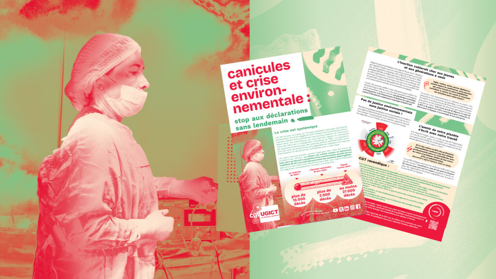 Aperçu tract canicules et crise environnementale